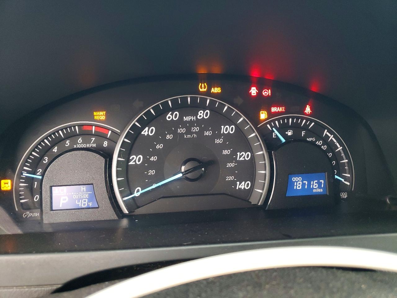 2012 TOYOTA CAMRY BASE photo 25