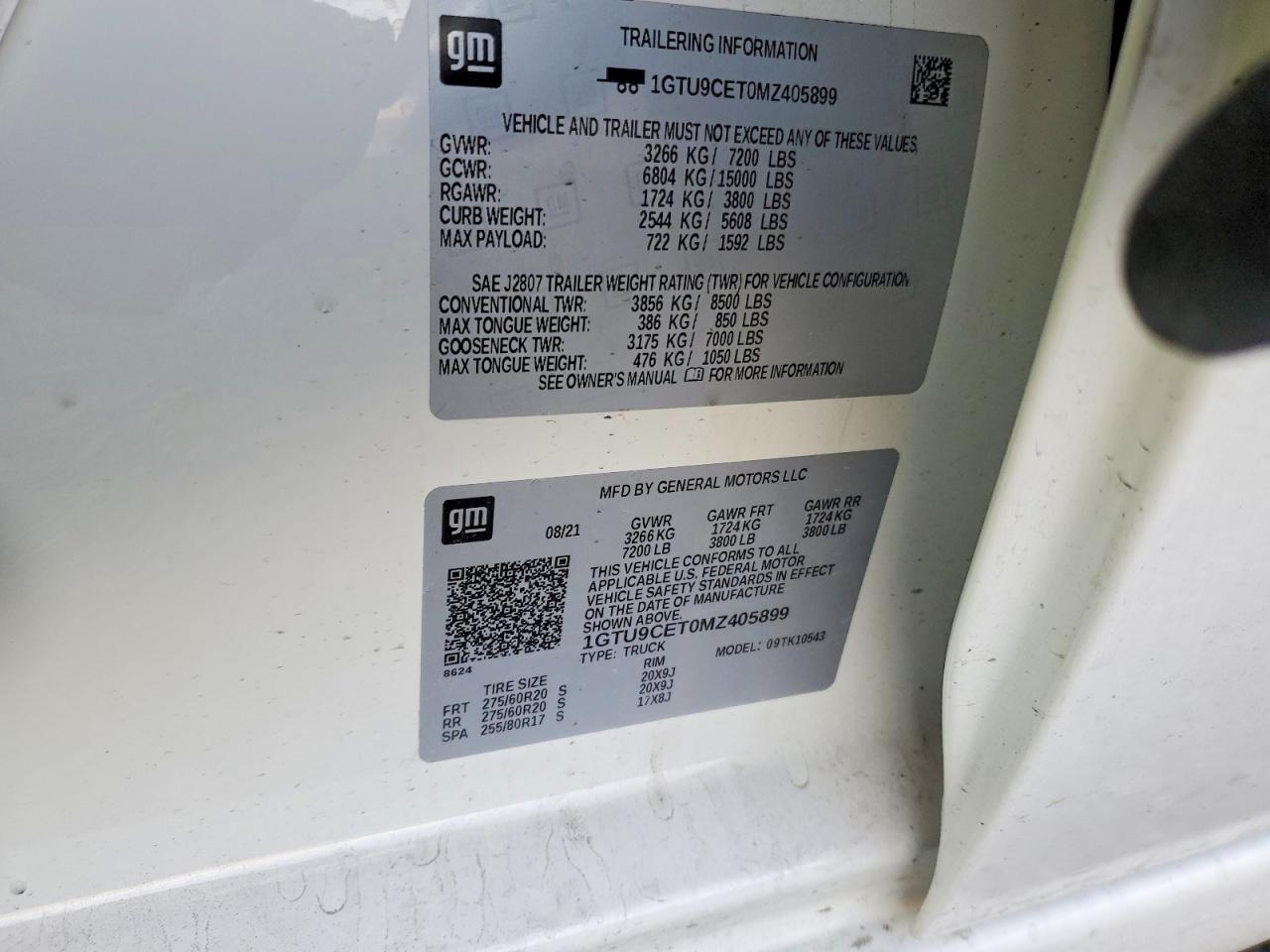 2021 GMC SIERRA K1500 ELEVATION photo 12