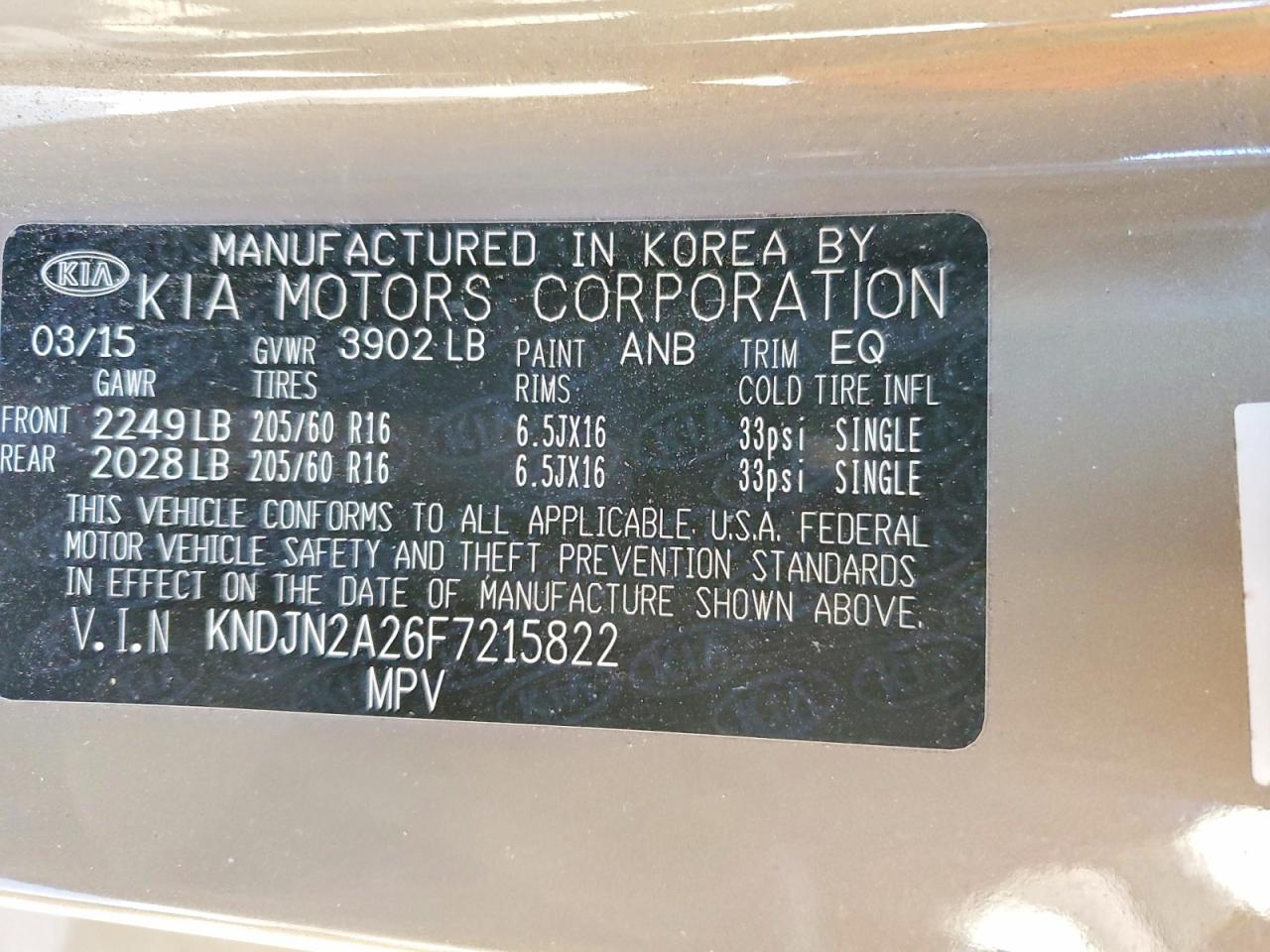 2015 KIA SOUL photo 23