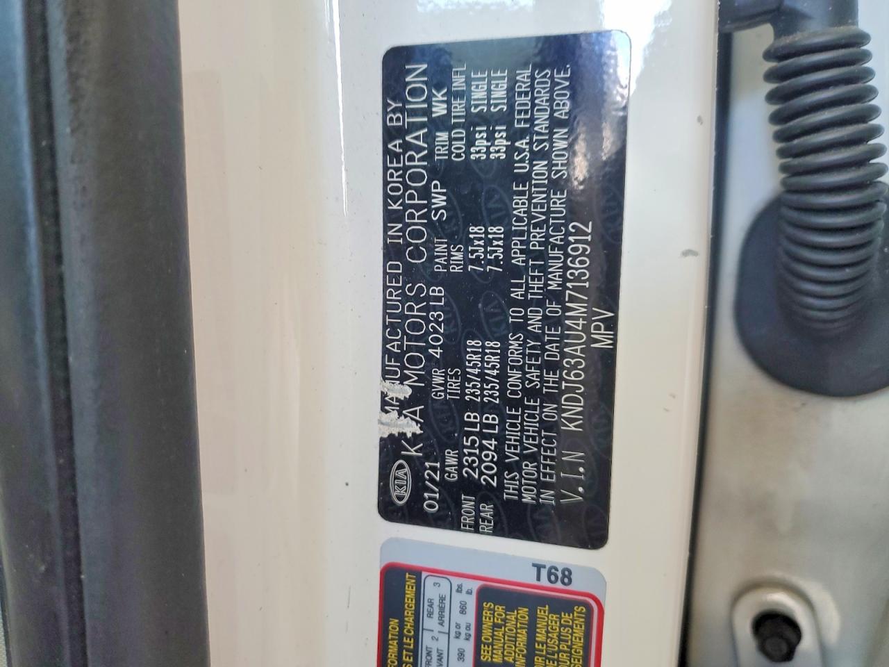2021 KIA SOUL GT-LINE photo 27
