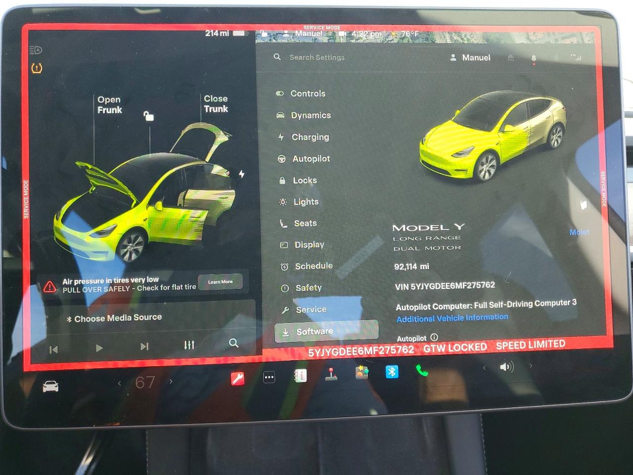 2021 TESLA MODEL Y photo 9