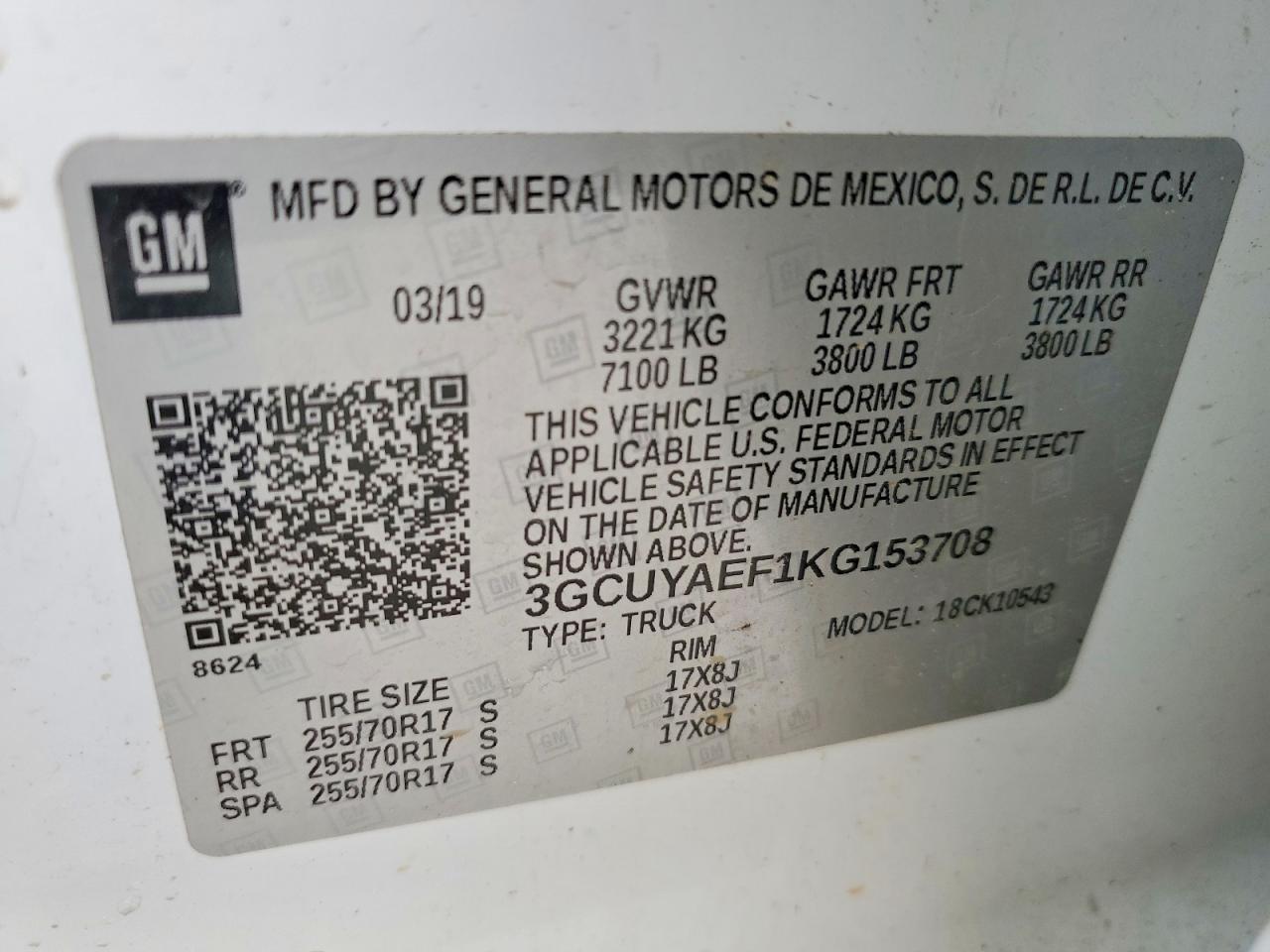 2019 CHEVROLET SILVERADO K1500 photo 12