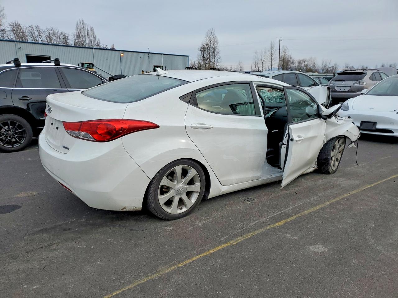 2012 HYUNDAI ELANTRA GLS photo 5