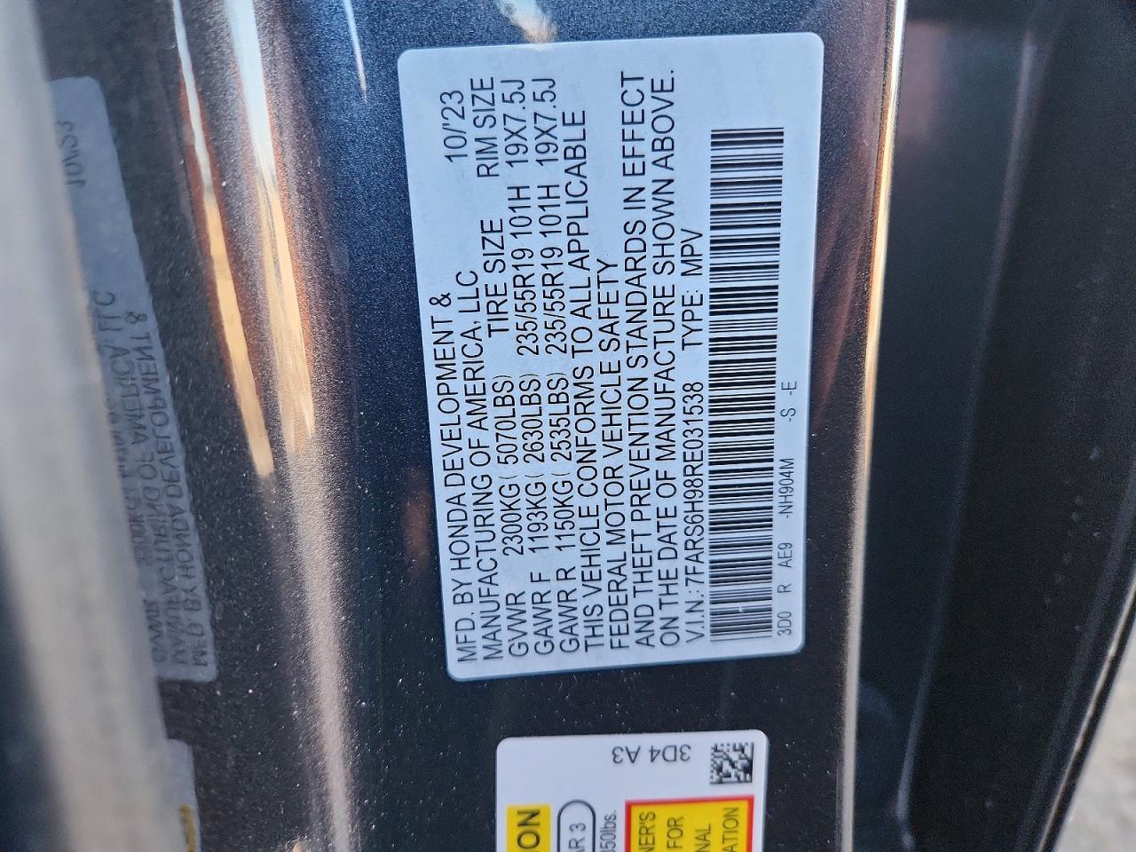 2024 HONDA CR-V SPORT TOURING photo 13
