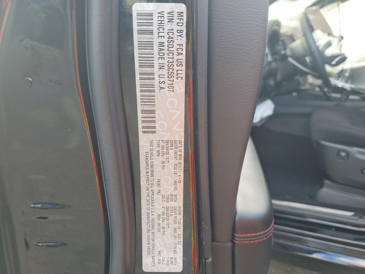 2025 DODGE DURANGO photo 25