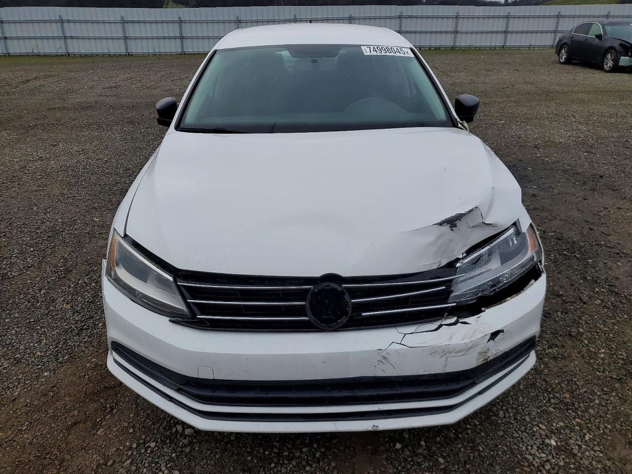 2016 VOLKSWAGEN JETTA S photo 5