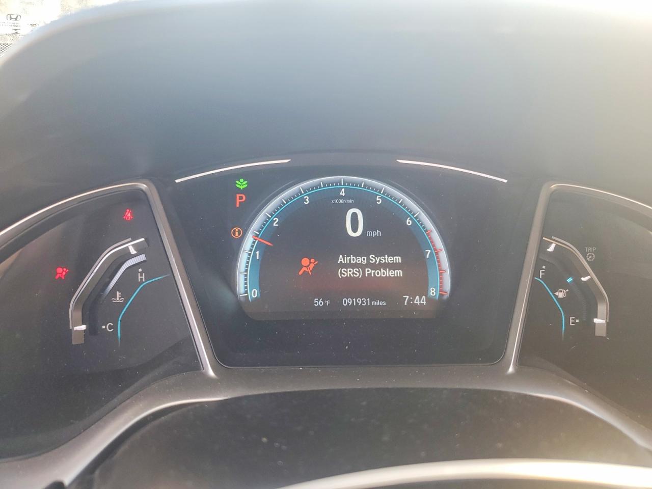 2017 HONDA CIVIC EX photo 9