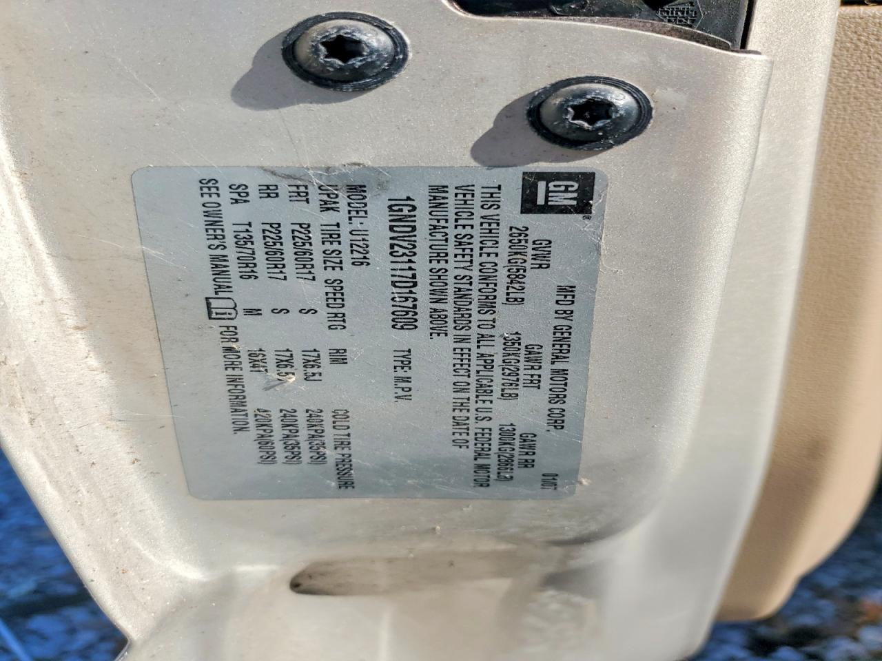 2007 CHEVROLET UPLANDER LS photo 37