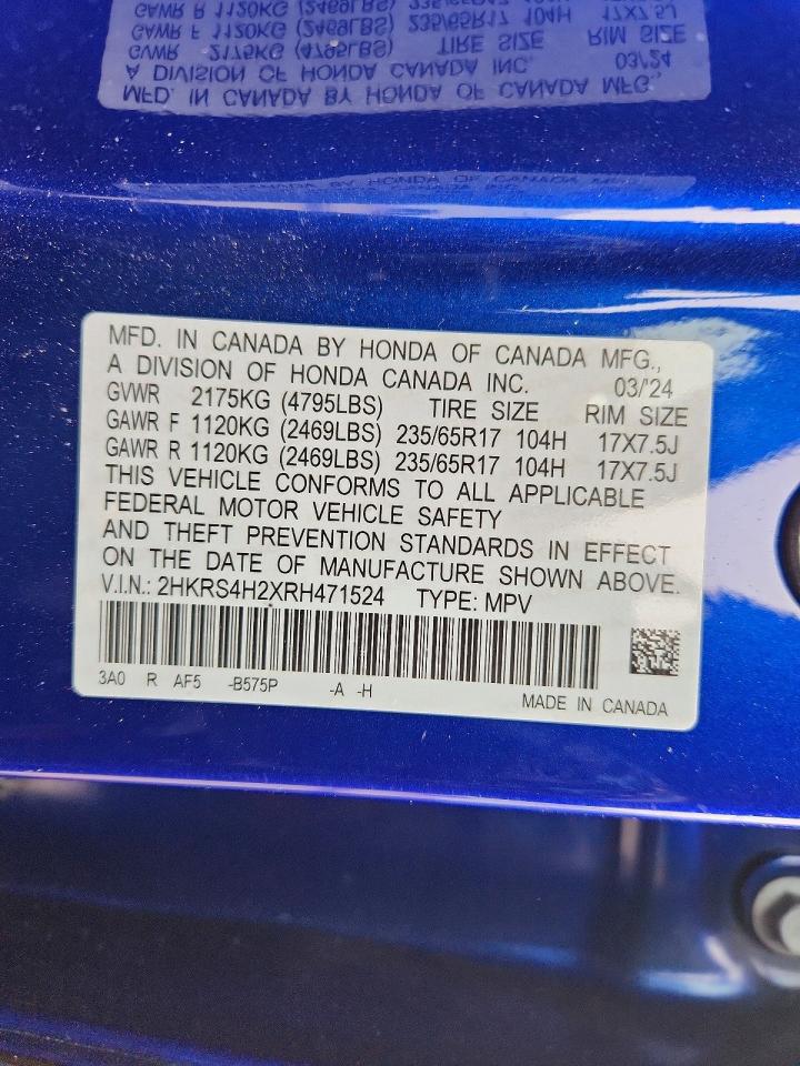 2024 HONDA CR-V LX photo 14