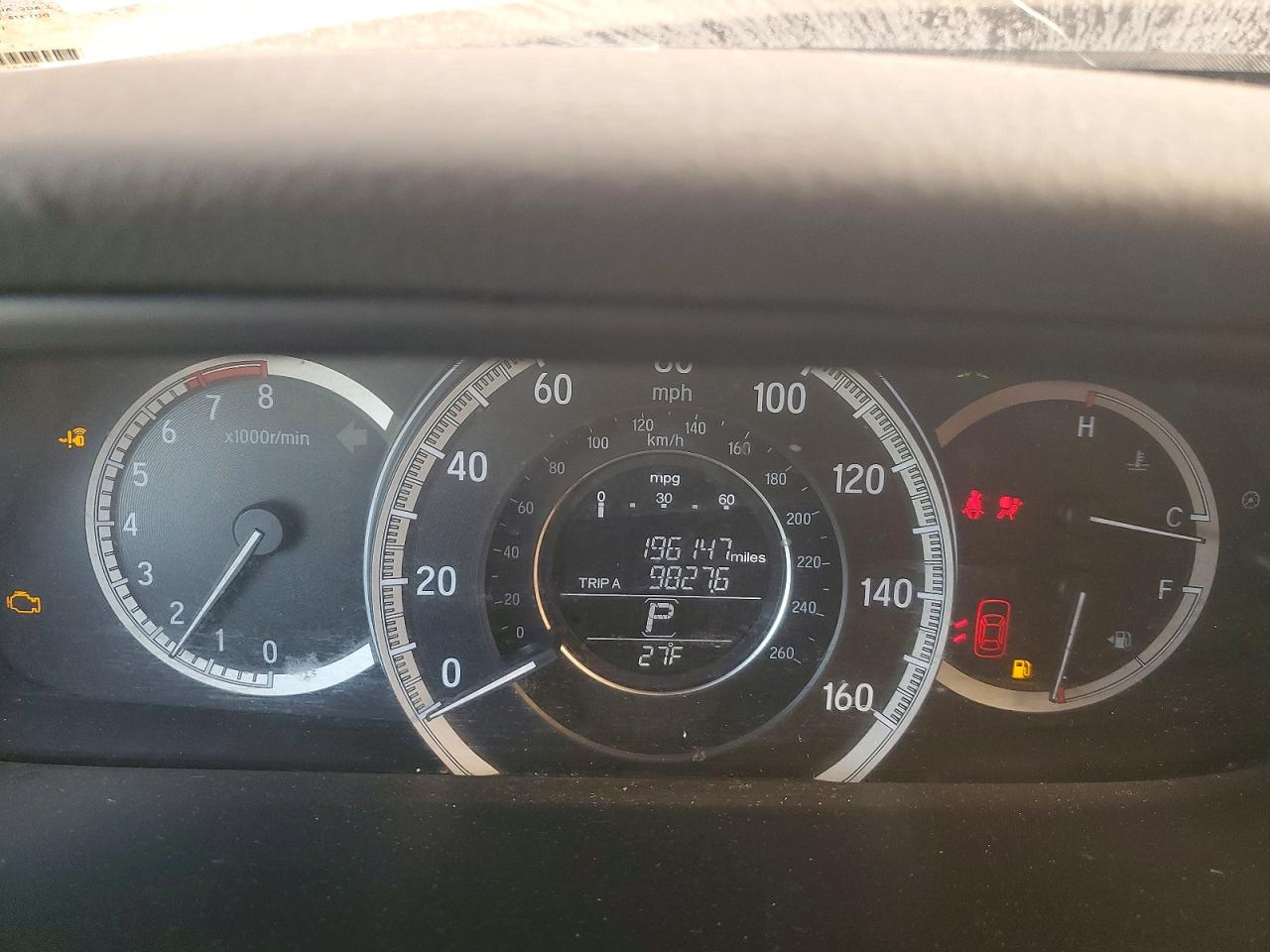 2017 HONDA ACCORD EXL photo 9