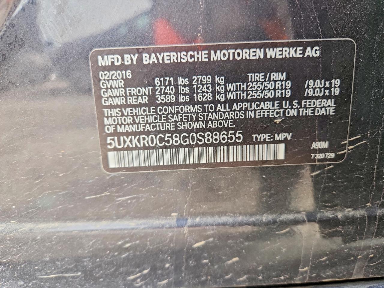 2016 BMW X5 XDRIVE35I photo 25