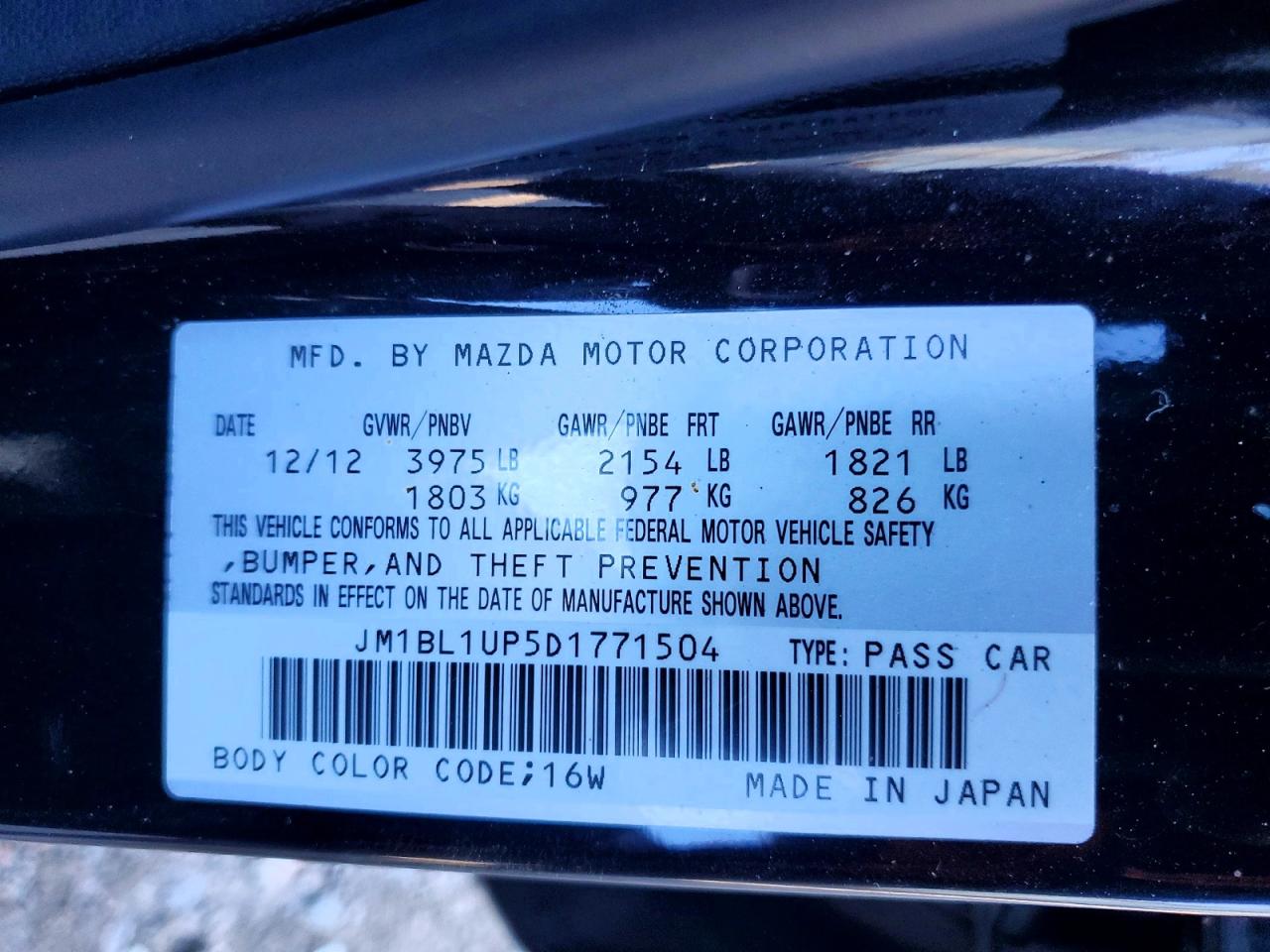 2013 MAZDA 3 I photo 34