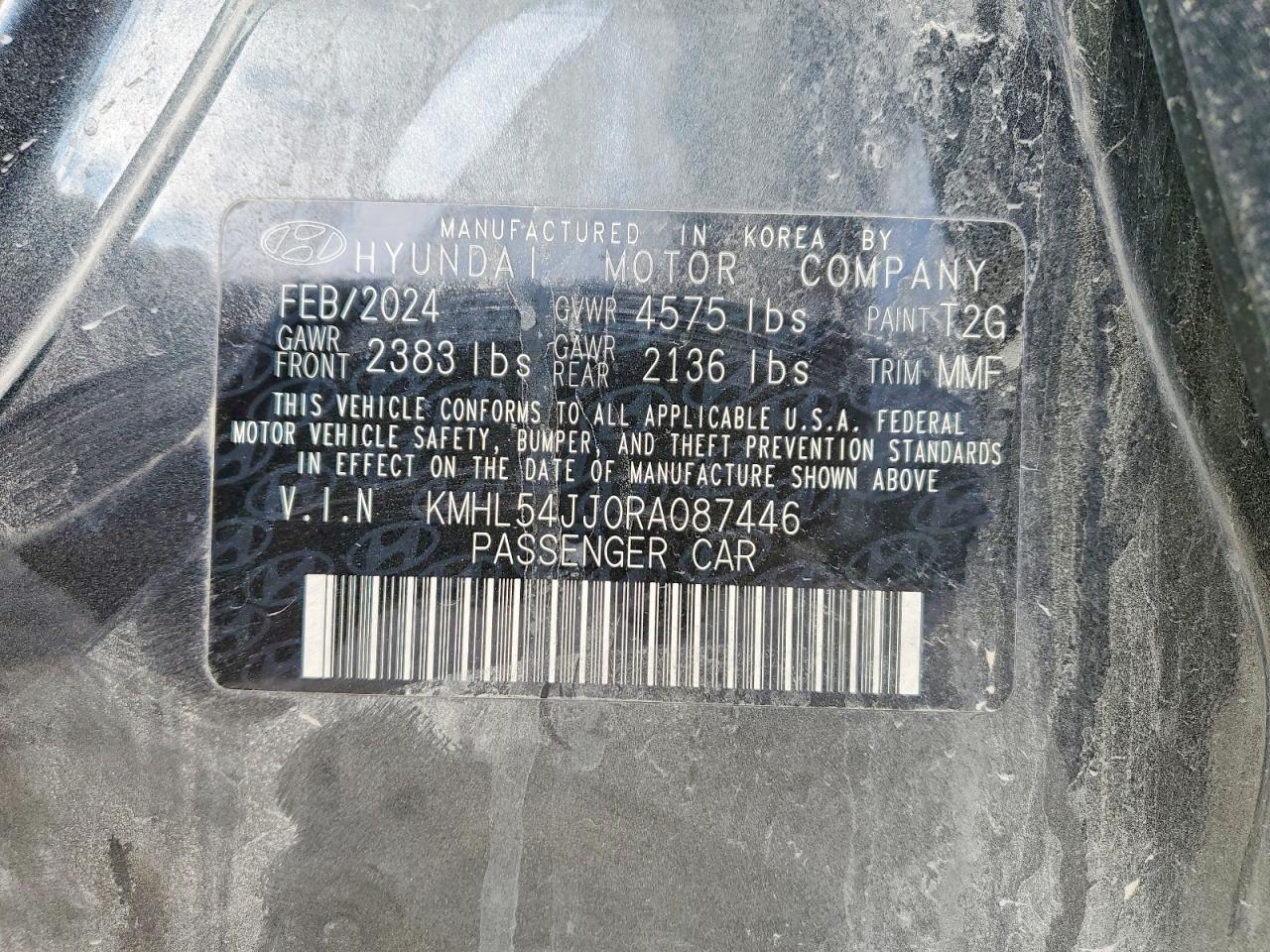 2024 HYUNDAI SONATA HYBRID photo 12