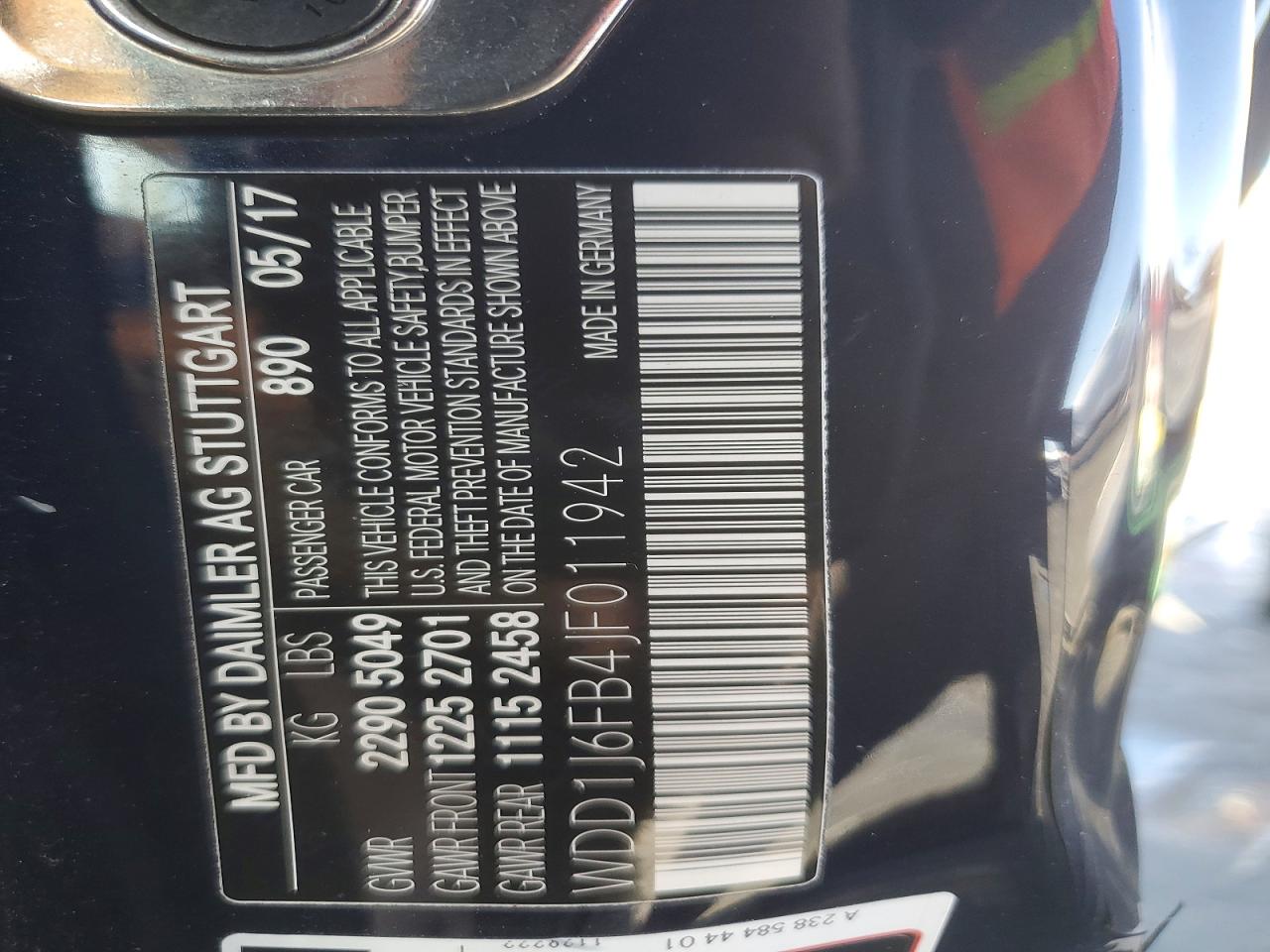 2018 MERCEDES-BENZ E photo 12