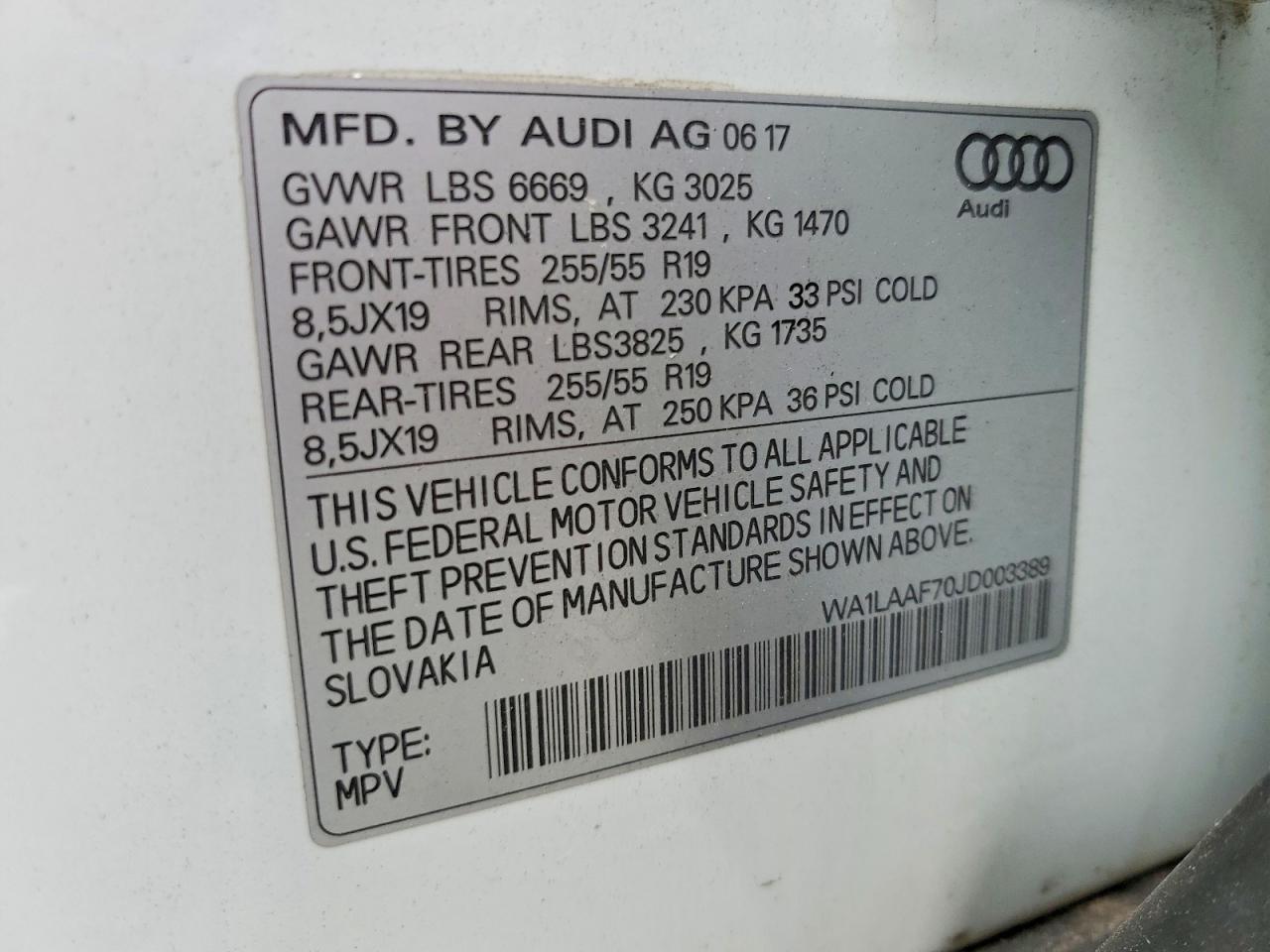 2018 AUDI Q7 PREMIUM PLUS photo 23