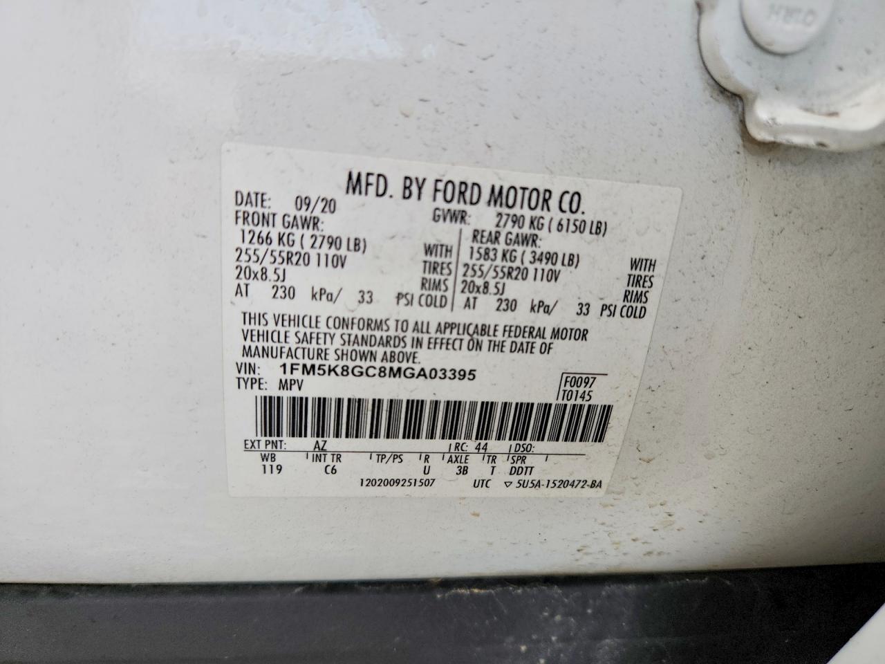 2021 FORD EXPLORER ST photo 13