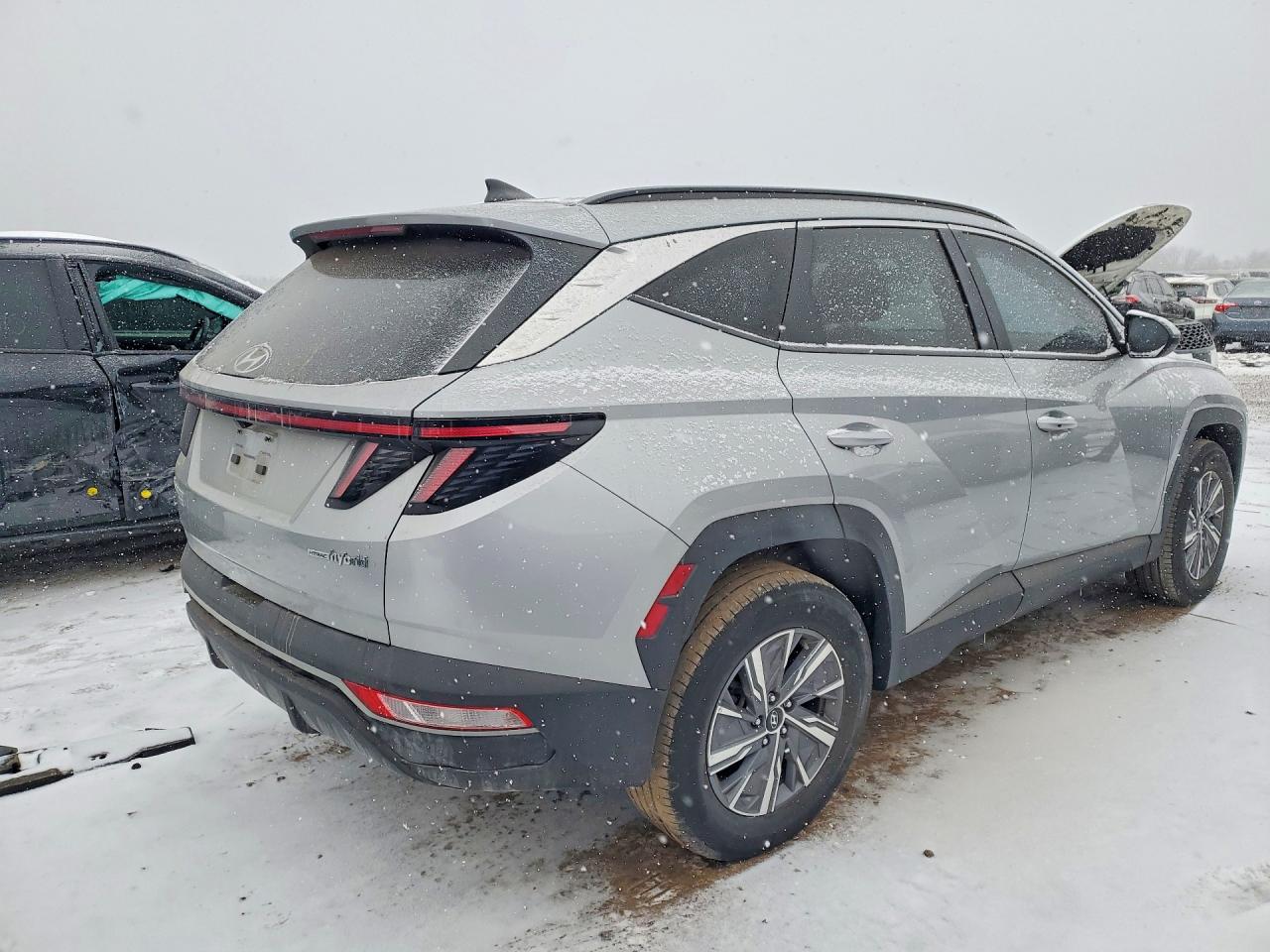 2022 HYUNDAI TUCSON BLUE photo 3