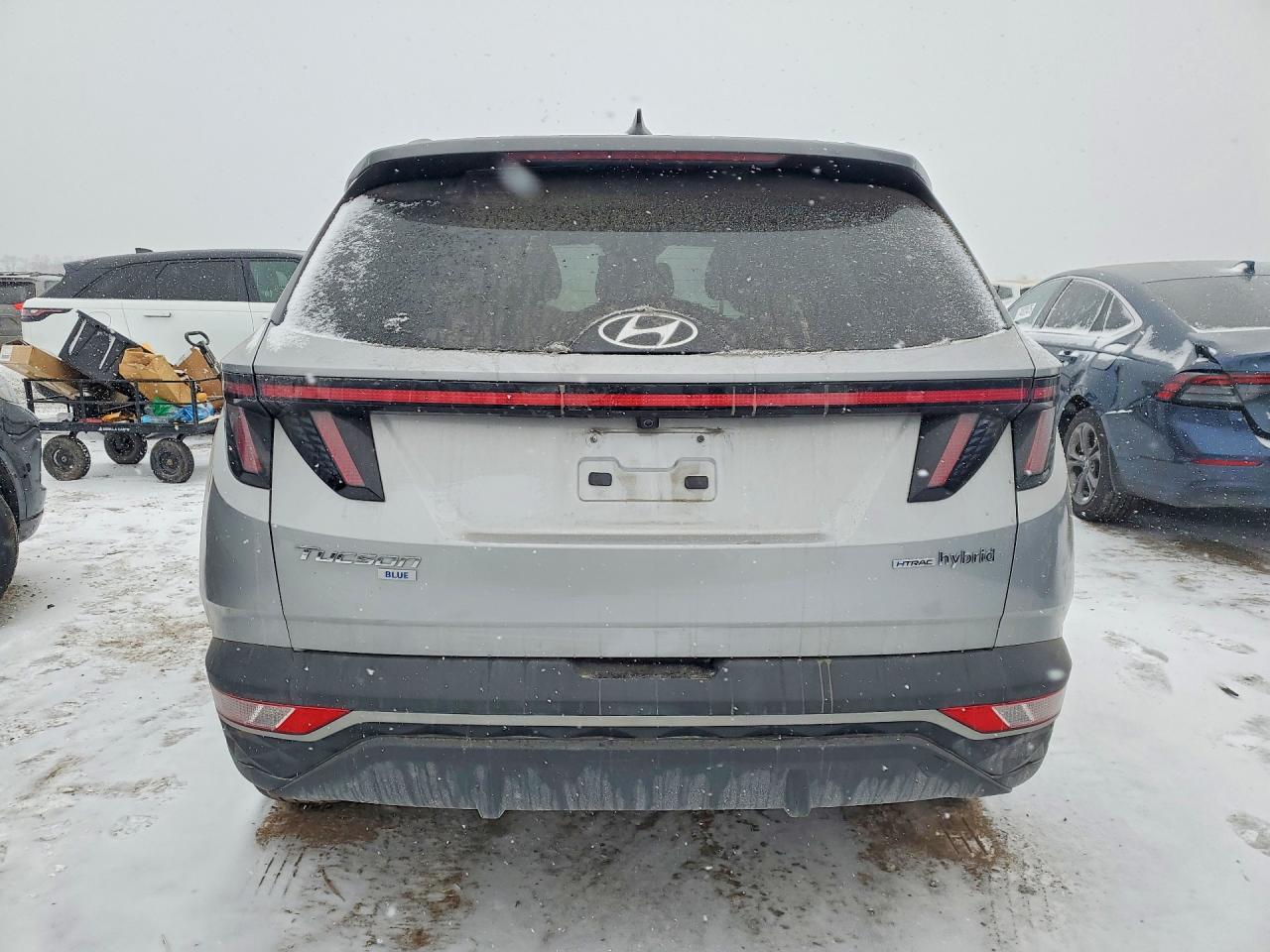 2022 HYUNDAI TUCSON BLUE photo 6