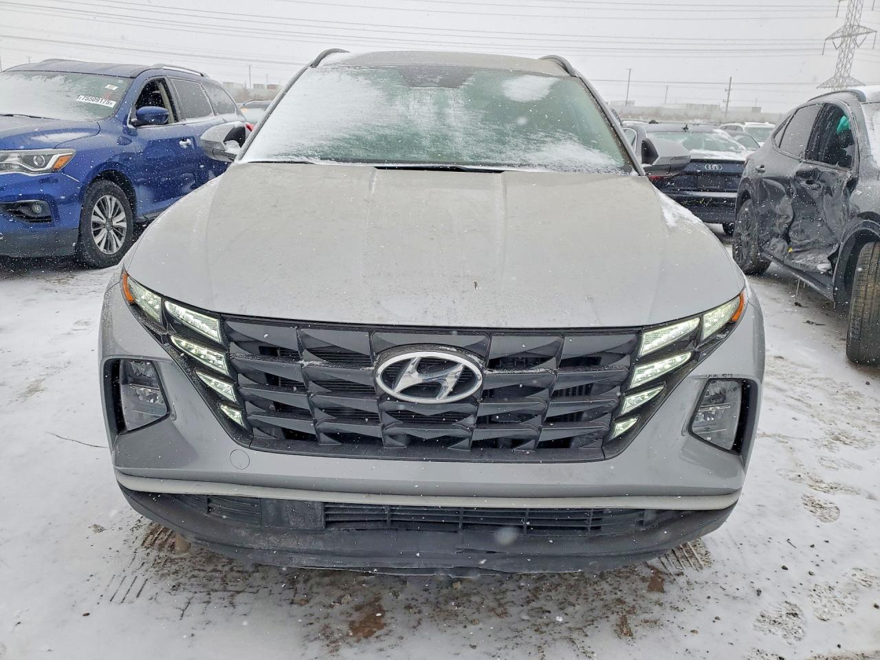 2022 HYUNDAI TUCSON BLUE photo 5