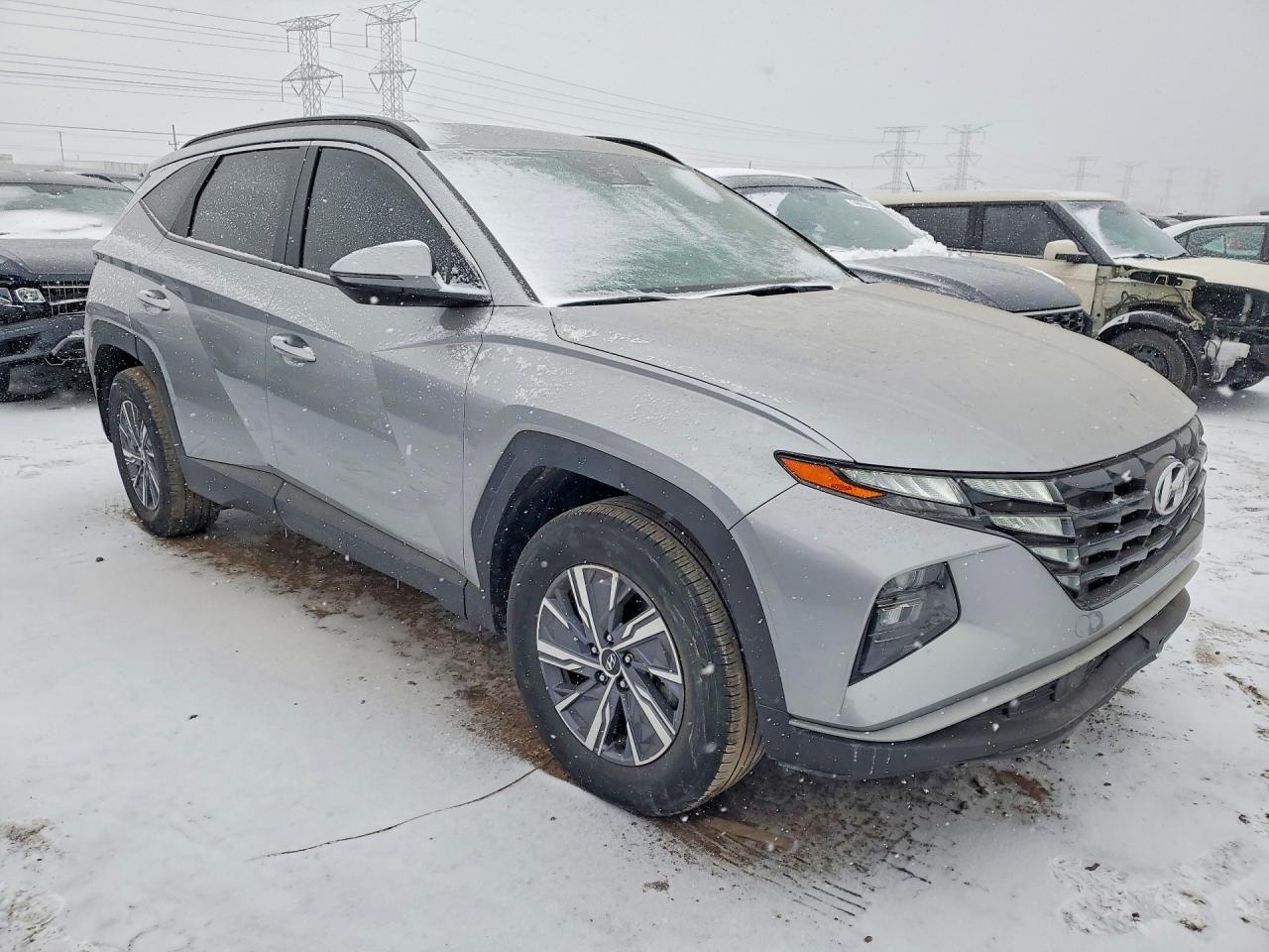 2022 HYUNDAI TUCSON BLUE photo 4
