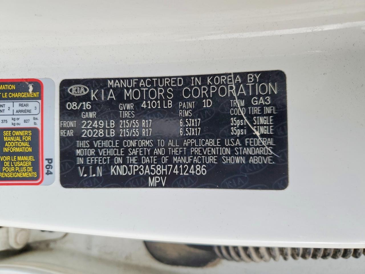 2017 KIA SOUL + photo 12