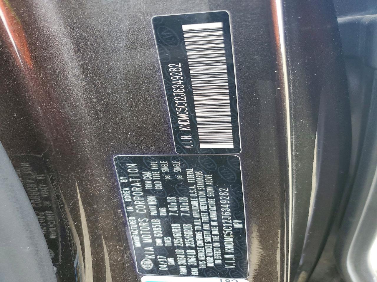 2018 KIA SEDONA EX photo 13