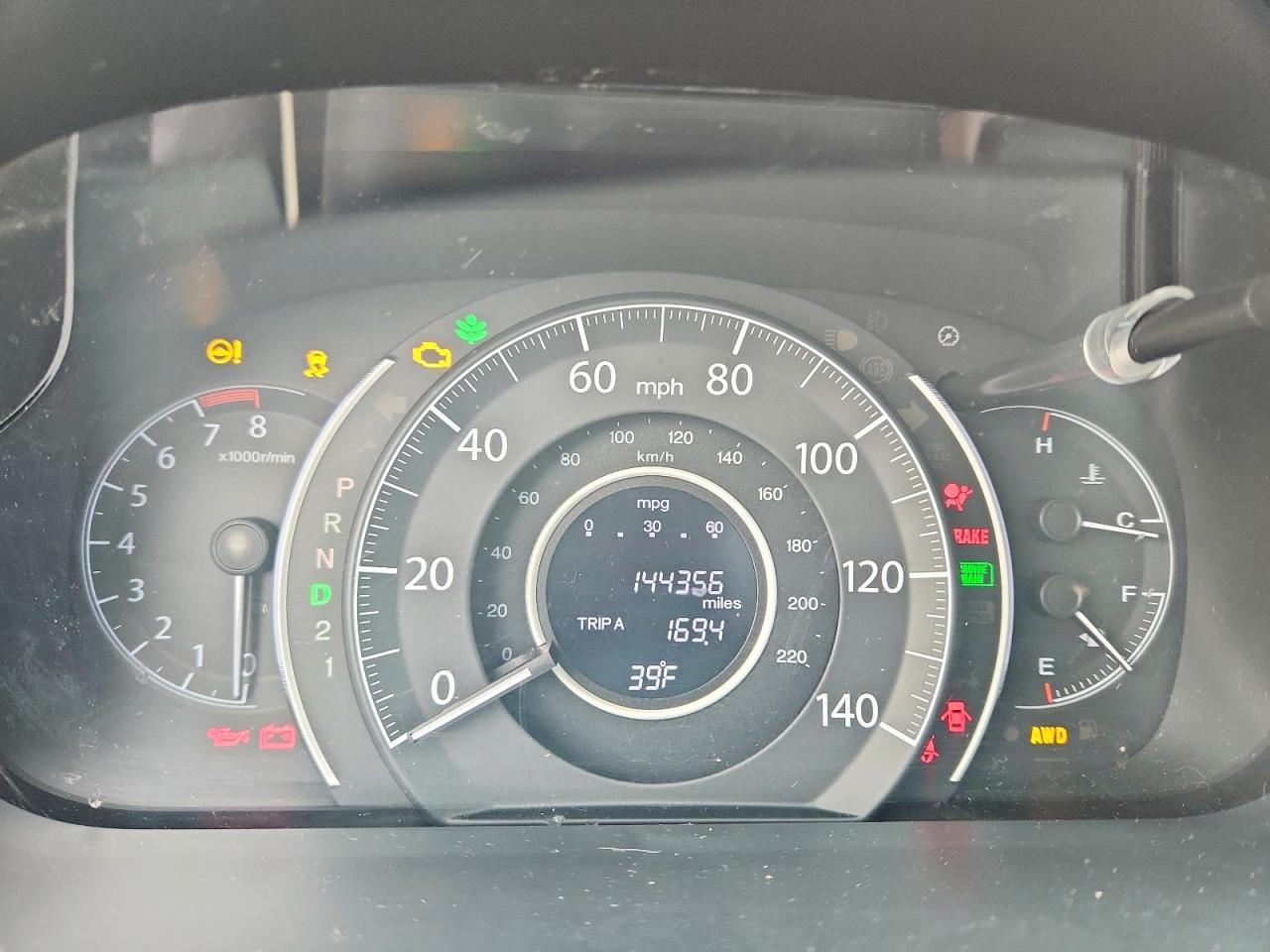 2012 HONDA CR-V LX photo 9