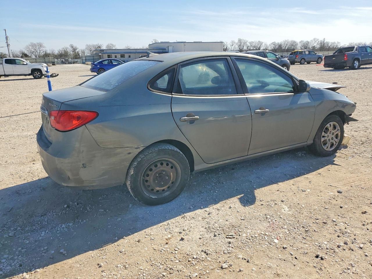 2010 HYUNDAI ELANTRA BLUE photo 7