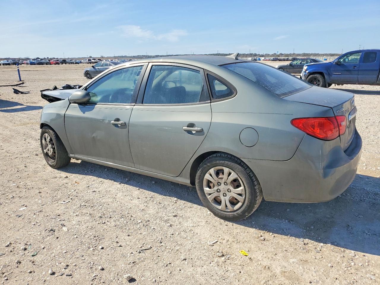 2010 HYUNDAI ELANTRA BLUE photo 4