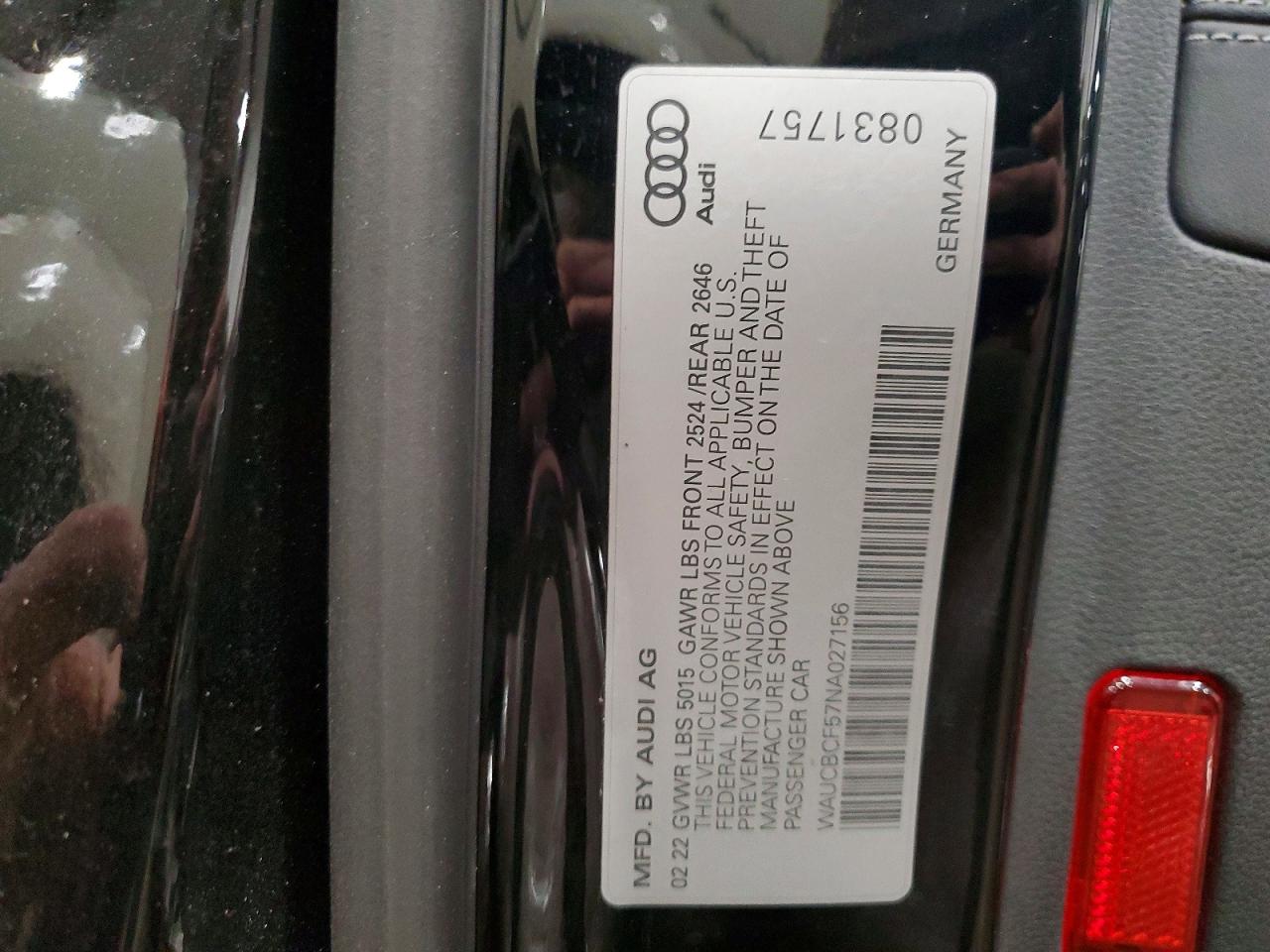 2022 AUDI A5 PREMIUM PLUS 40 photo 12