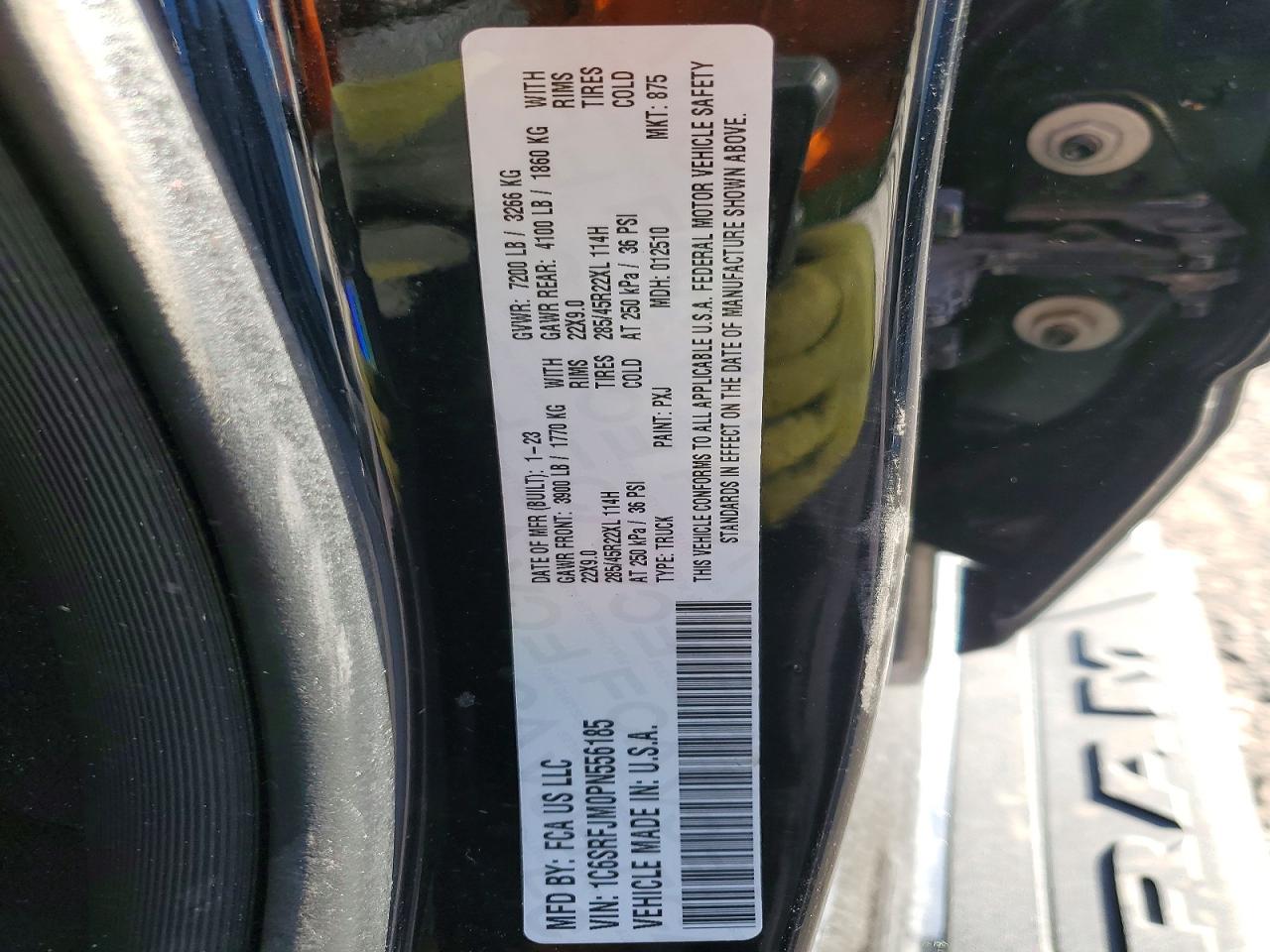 2023 RAM 1500 LARAMIE photo 34