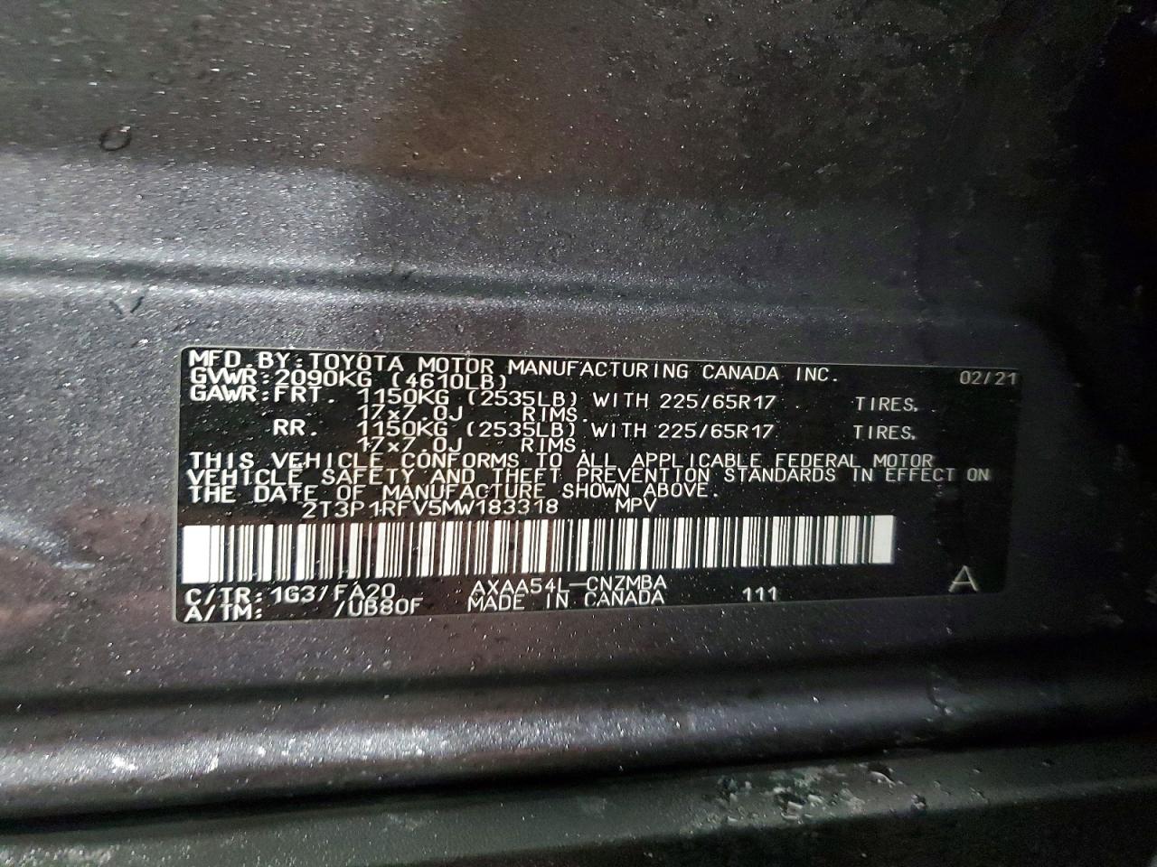 2021 TOYOTA RAV4 XLE photo 40
