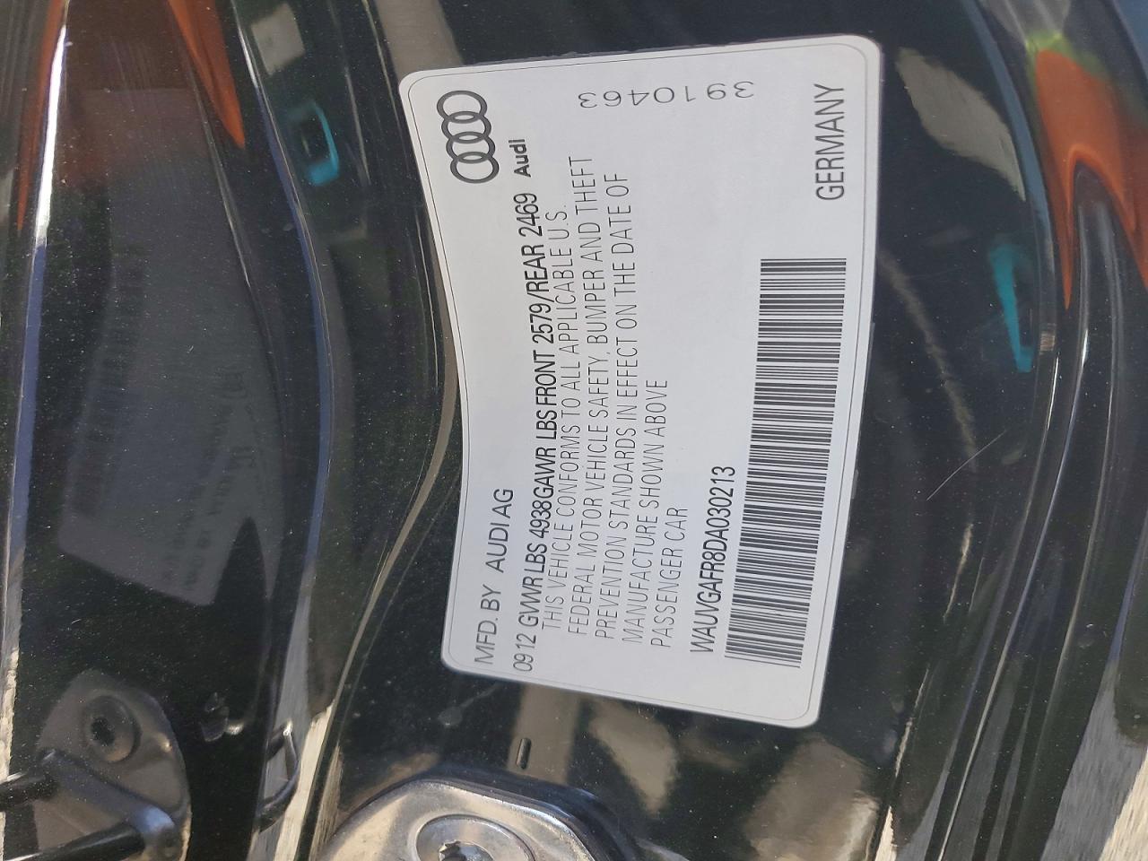 2013 AUDI S5 PRESTIGE photo 23