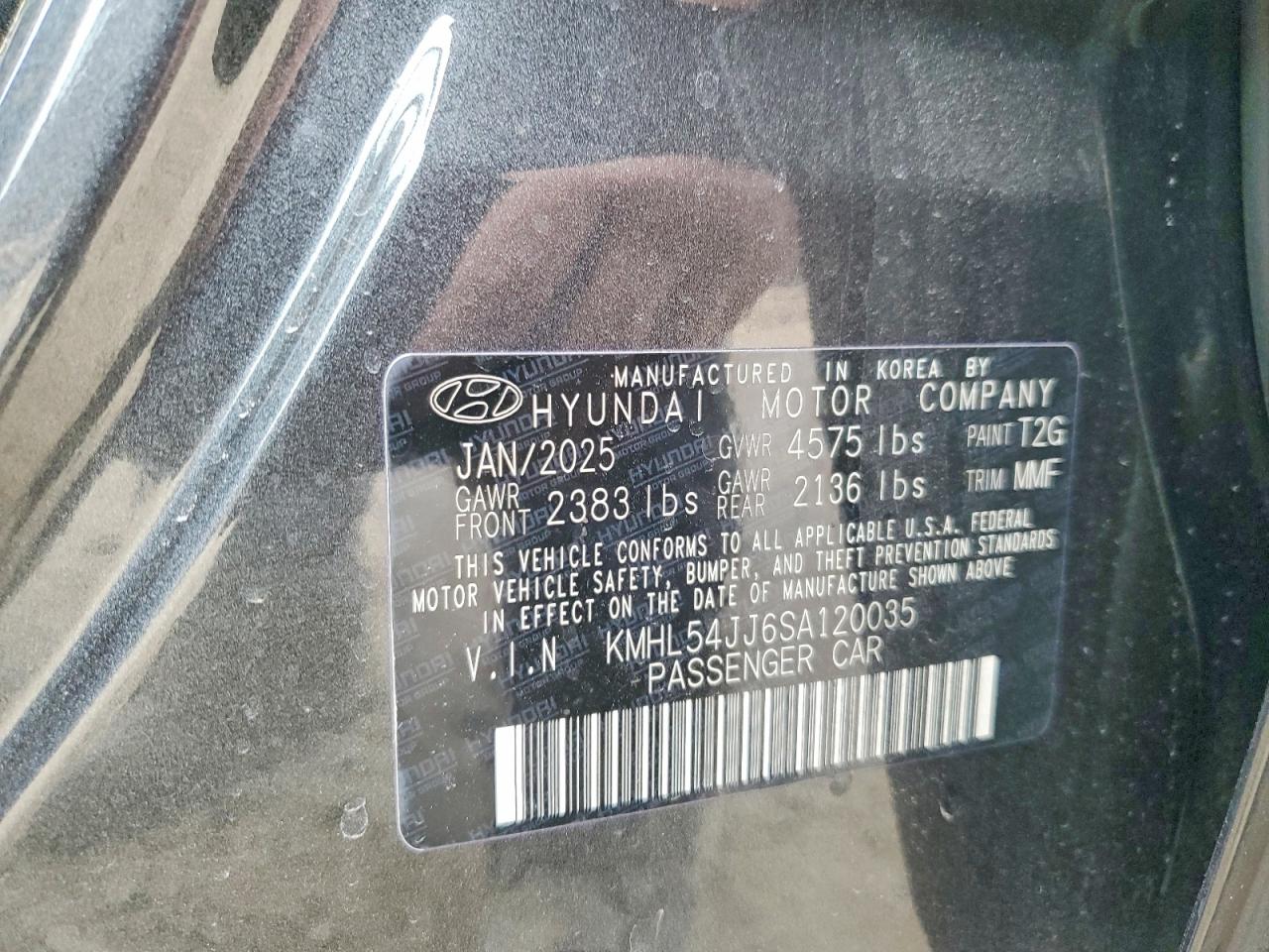 2025 HYUNDAI SONATA HYBRID photo 12