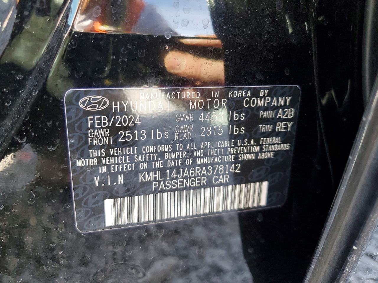2024 HYUNDAI SONATA SEL photo 23