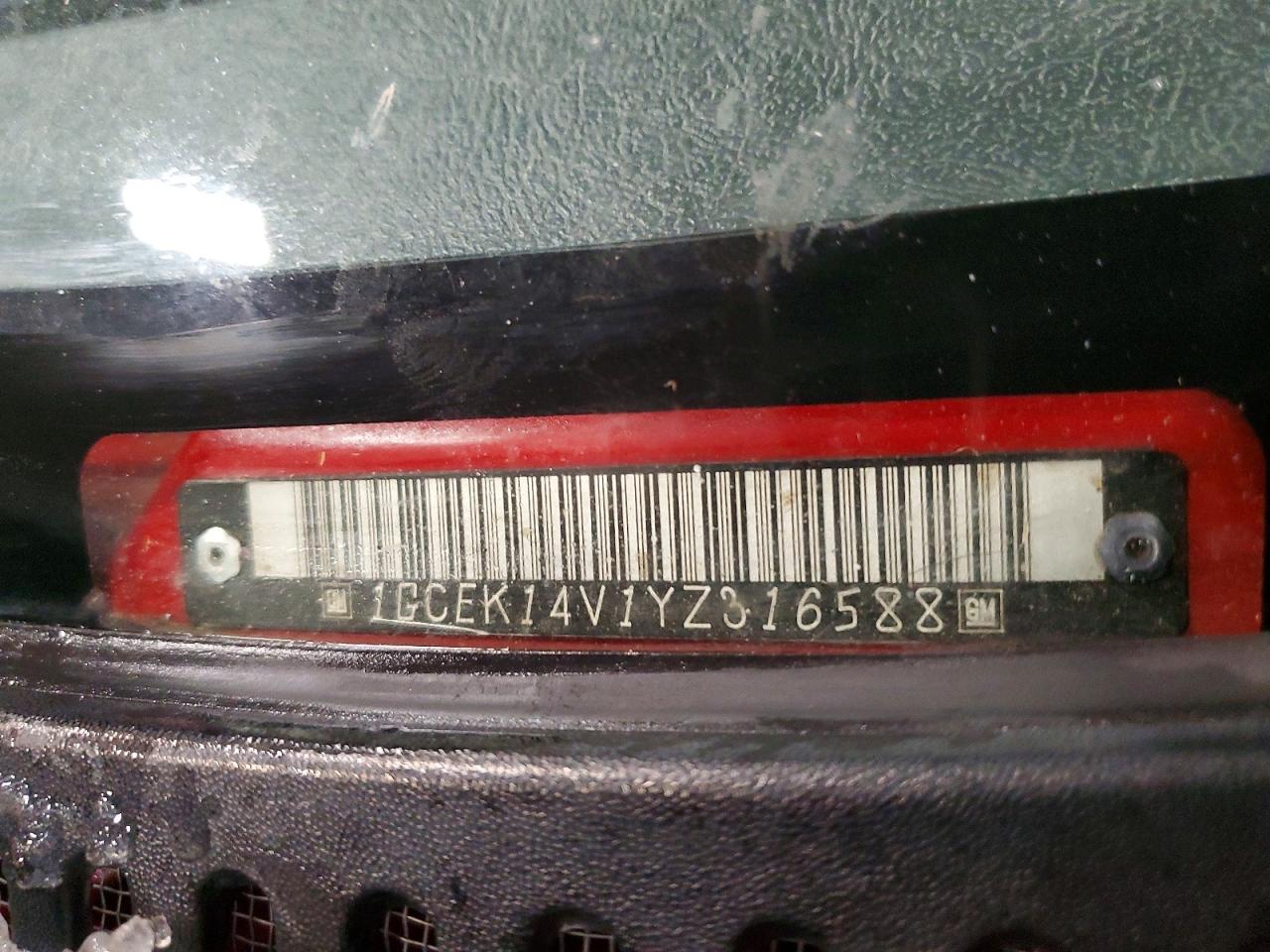 2000 CHEVROLET SILVERADO K1500 photo 12