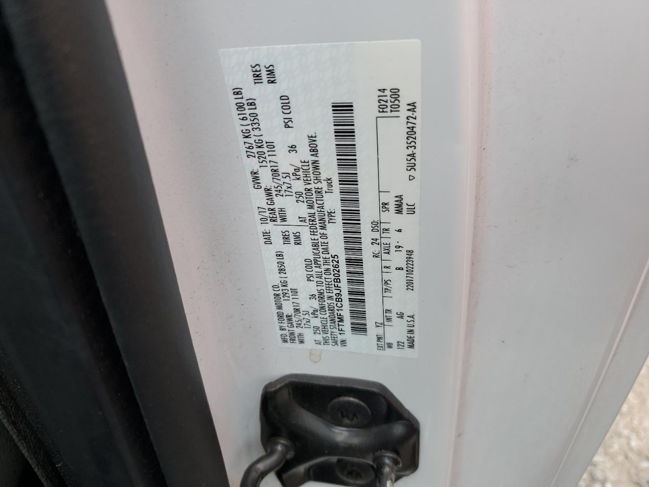 2018 FORD F150 photo 34