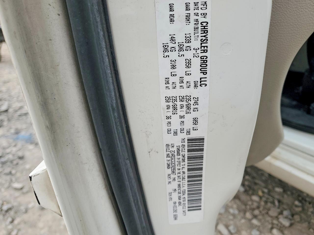 2012 DODGE GRAND CARAVAN SXT photo 23