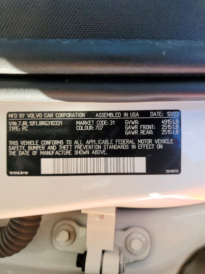 2024 VOLVO S60 PLUS photo 13