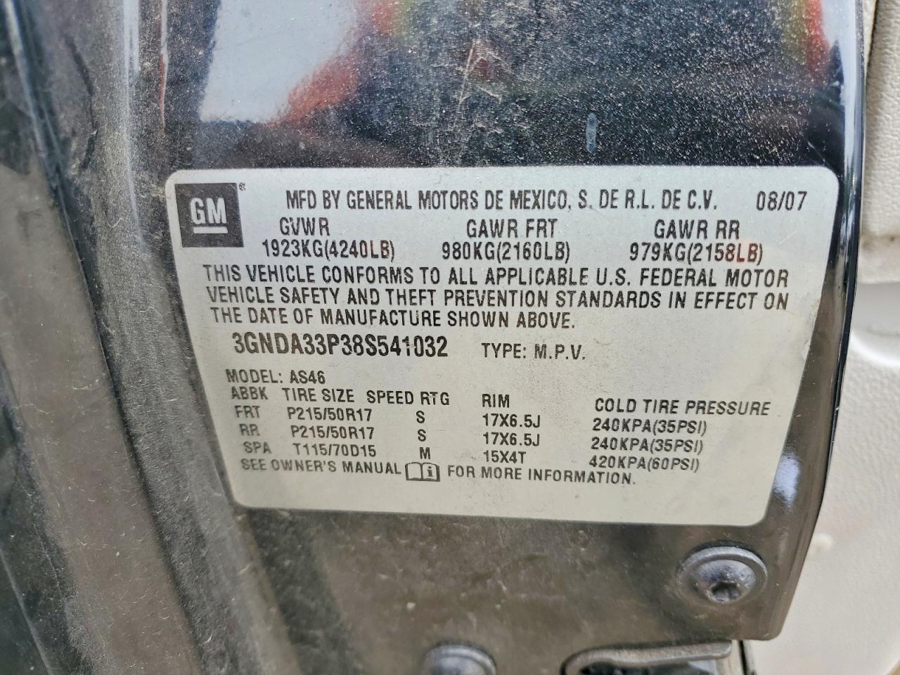 2008 CHEVROLET HHR LT photo 13