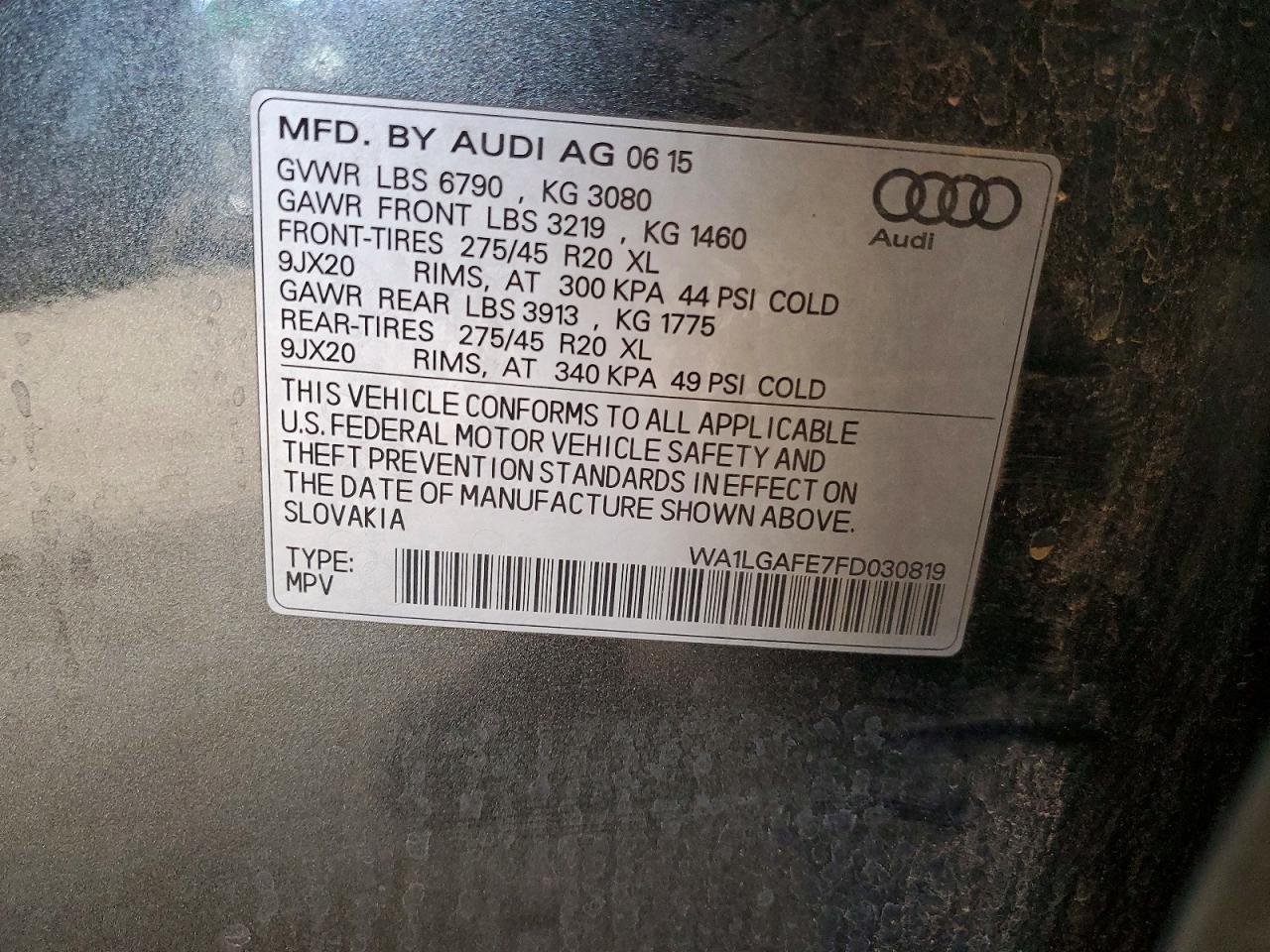 2015 AUDI Q7 PREMIUM PLUS photo 23