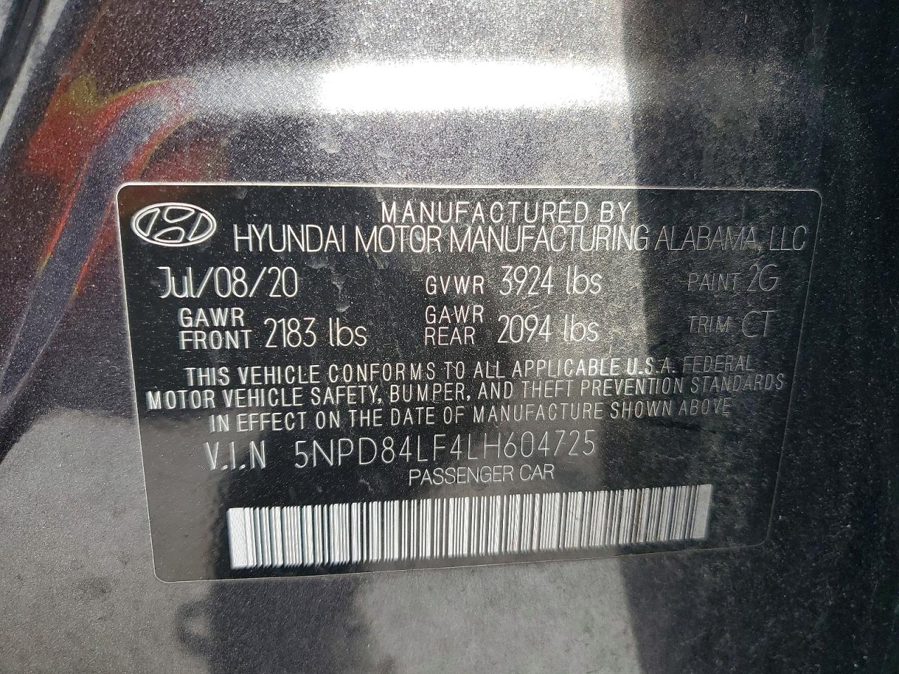 2020 HYUNDAI ELANTRA LIMITED photo 23