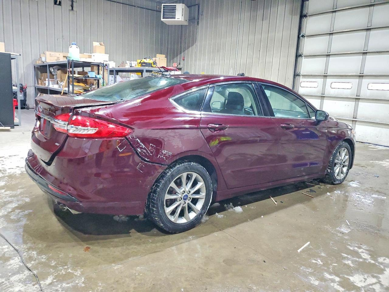 2017 FORD FUSION SE photo 5
