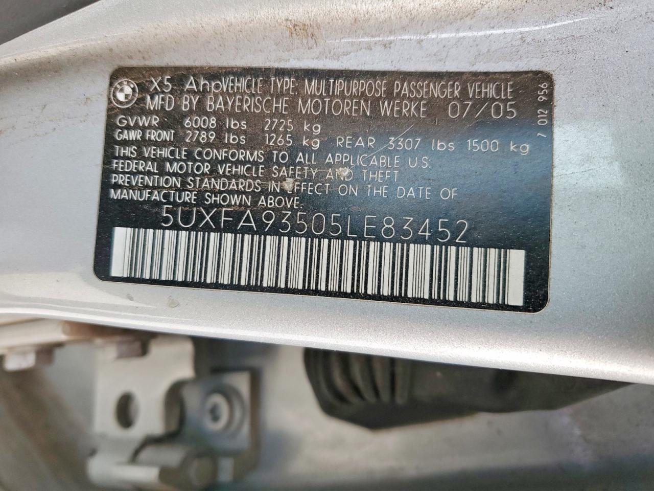 2005 BMW X5 4.8IS photo 13