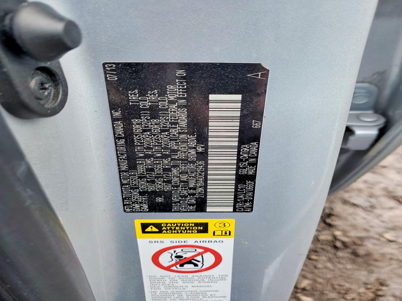 2013 LEXUS RX 350 BASE photo 13