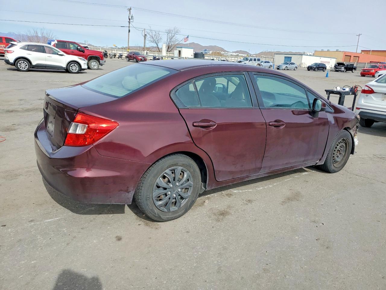 2012 HONDA CIVIC LX photo 7