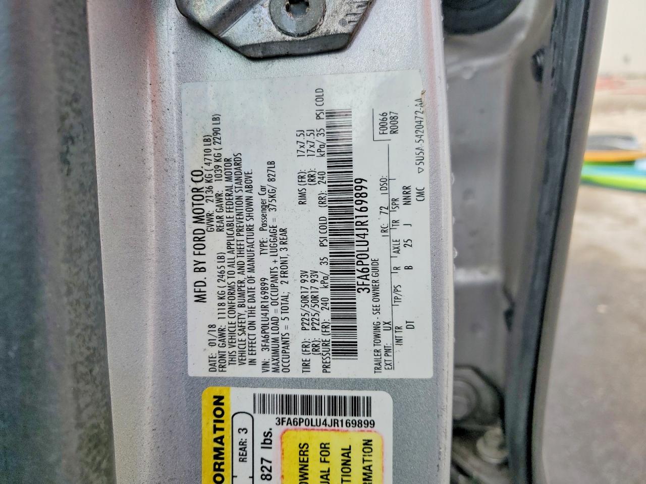 2018 FORD FUSION SE HYBRID photo 23