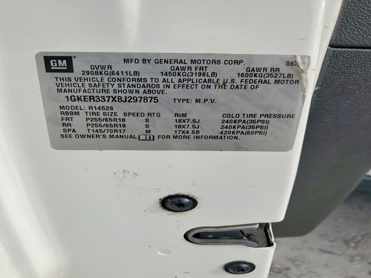 2008 GMC ACADIA SLT-2 photo 25