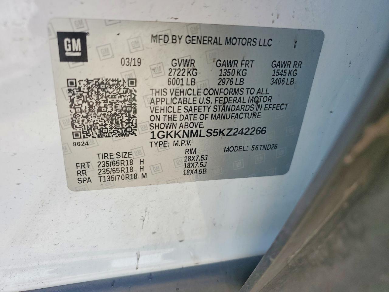 2019 GMC ACADIA SLT-1 photo 25