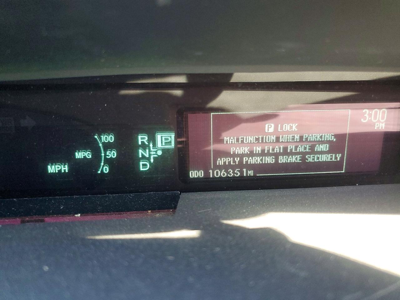 2012 TOYOTA PRIUS photo 9